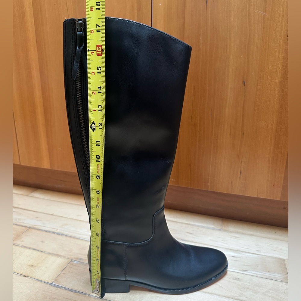 NWOT Cole Haan Black Knee-High Boots - Classic Minimalist - Picture 10 of 10